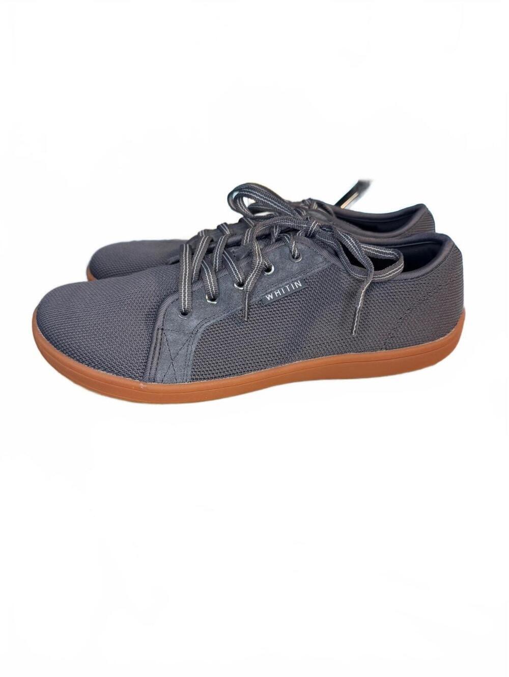 WHITIN Women's Wide Barefoot Minimalist Sneakers NWOT – Gray – Size 42 (EU)